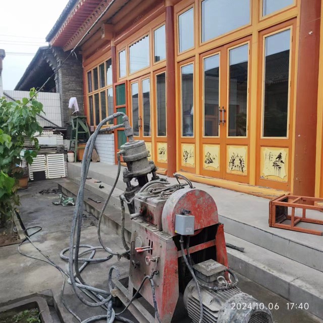石城房屋地基沉降注浆加固施工